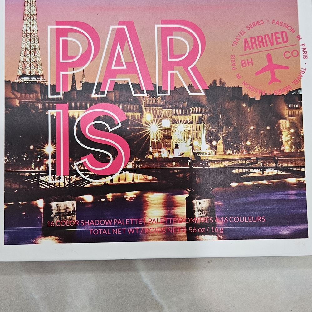 BH Cosmetics Paris Shadow Palette - Pink and Gold